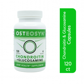 Osteosyn Chondroitin 1200+ with Glucosamine (120 capsules) - Glucosamine Chondroitin Capsules